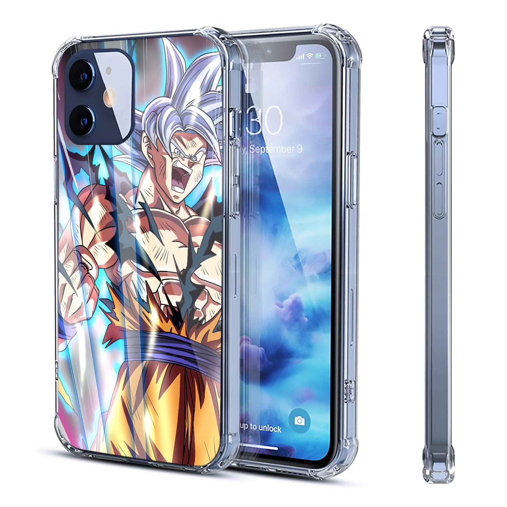 （画像用） ドラゴンボール DRAGON BALL 【iPhone 12シリーズ対応】透明スマホケース（クリアソフトケース）